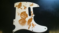 Electric guitar pick guard