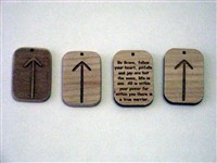 Wooden jewelry