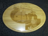 Commemorative plaque for family cabin